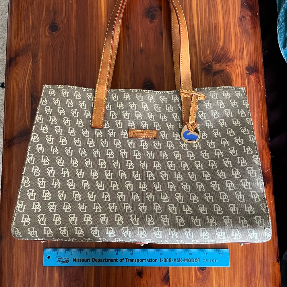 Dooney & Bourke Brown Tote Bag